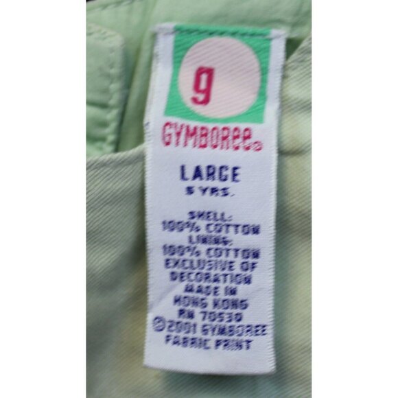 2002 Gymboree Easter Basket Green Shirt Flowers Spring Casual Party - Picture 5 of 5